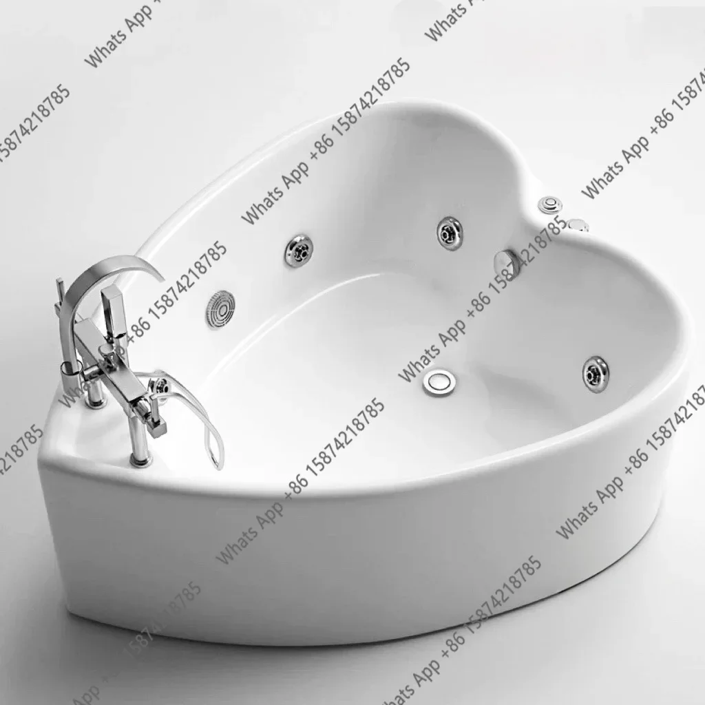 X30 Acrylic Heart-shaped Bathtub Surf Massage White Pink Double Couple Bath Pool Theme Hotel Bathtub
X30 Acrylic Heart-shaped Bathtub Surf Massage White Pink Double Couple Bath Pool Theme Hotel Bathtub