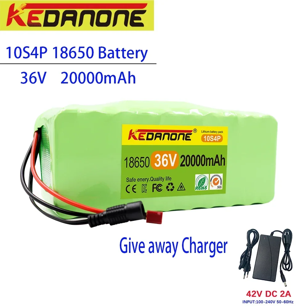 100Ah 10S4P 36V Battery Pack 500W 750W 1000W High Power 42V Solar Panels Suitable for 36V motor Wiht +Charger
100Ah 10S4P 36V Battery Pack 500W 750W 1000W High Power 42V Solar Panels Suitable for 36V motor Wiht +Charger