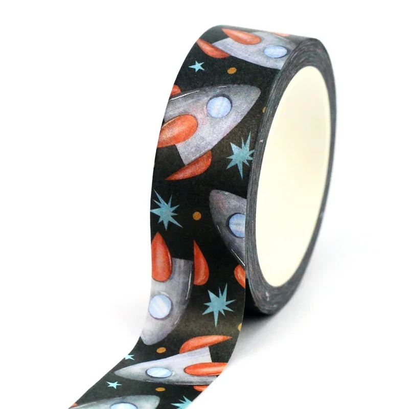 NEW 1PC 10M Decorative Blue Stars Spaceship Washi Tape for Scrapbooking Journaling Adhesive DIY Masking Tape Cute Stationery
NEW 1PC 10M Decorative Blue Stars Spaceship Washi Tape for Scrapbooking Journaling Adhesive DIY Masking Tape Cute Stationery