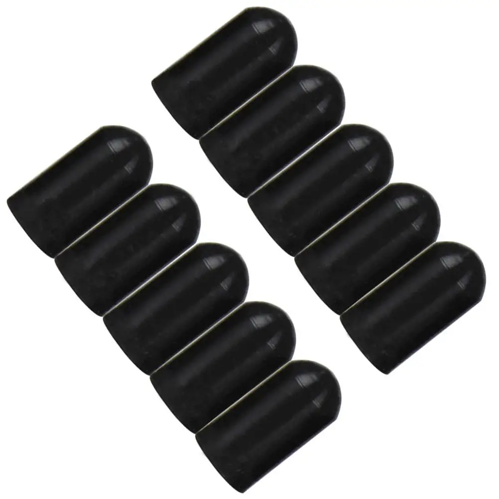 10 Pcs Mallet Drumstick Protector Drumsticks Silicone Tip Beginner Accessories Black
10 Pcs Mallet Drumstick Protector Drumsticks Silicone Tip Beginner Accessories Black