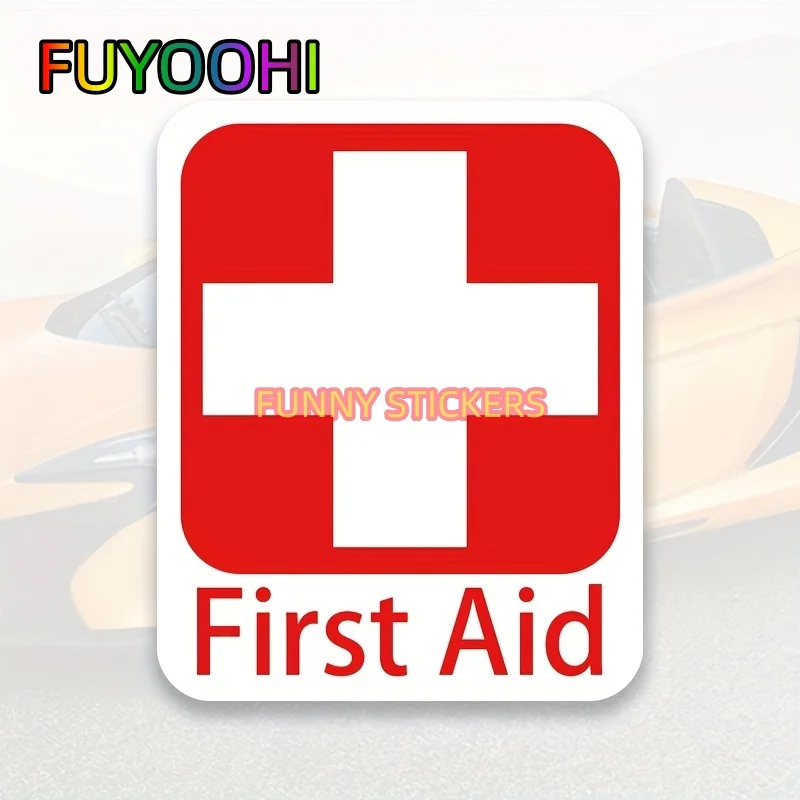 FUYOOHI Emergency First Aid Kit Sticker Decal - Convenient and Portable First Aid Kit for Car, Laptop, and More
FUYOOHI Emergency First Aid Kit Sticker Decal - Convenient and Portable First Aid Kit for Car, Laptop, and More