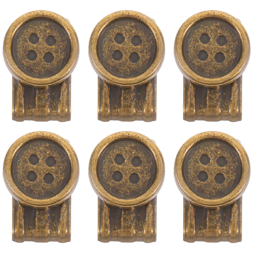 6Pcs Adjustable Metal Movable No Sew Buttons Suspenders Clips for Jeans Pants Brace Replacement Accessories Jean Buttons
6Pcs Adjustable Metal Movable No Sew Buttons Suspenders Clips for Jeans Pants Brace Replacement Accessories Jean Buttons