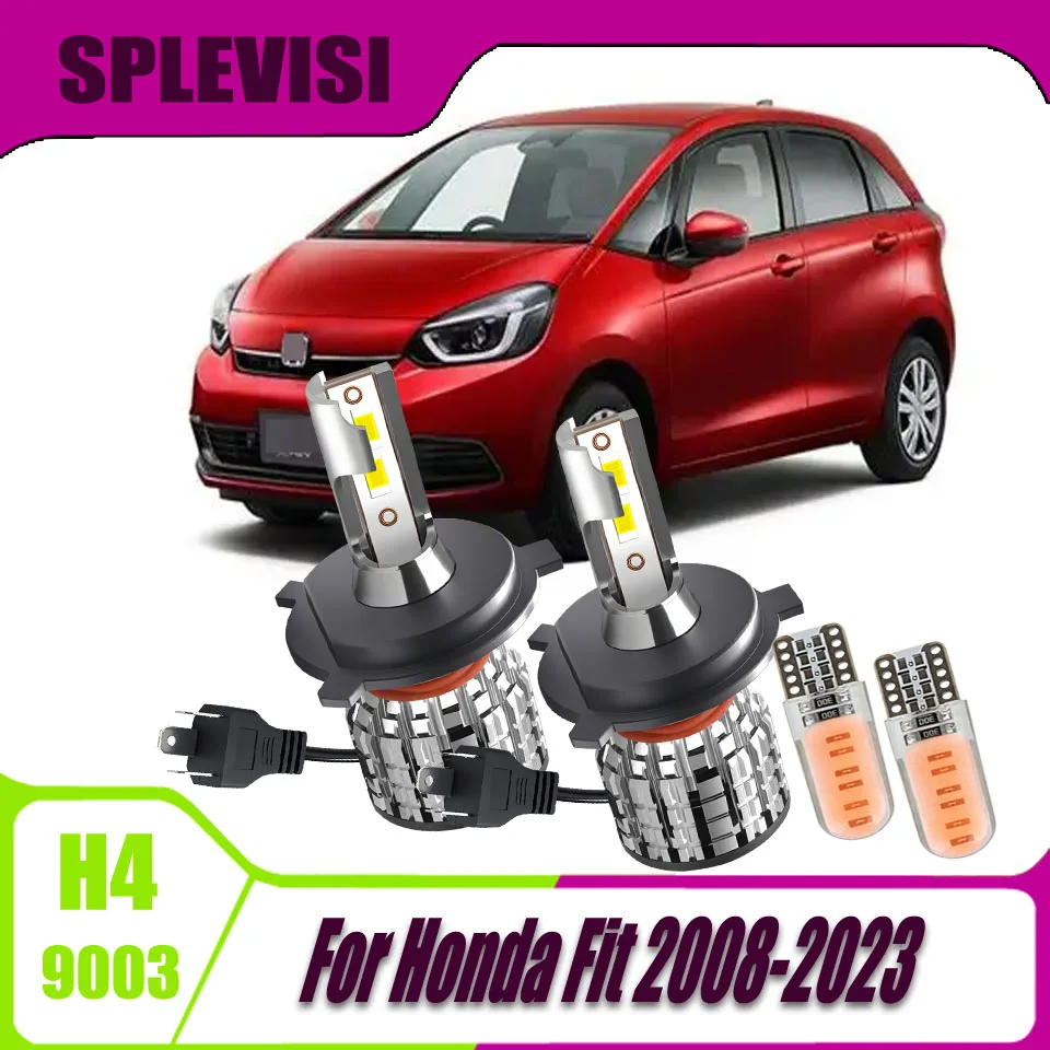 H4 9003 LED Headlights With Good Beam Pattern High Low Beam Better Road Visibility For Honda Fit 2008 2009 2010 2011 2012-2023
H4 9003 LED Headlights With Good Beam Pattern High Low Beam Better Road Visibility For Honda Fit 2008 2009 2010 2011 2012-2023