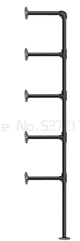5 Tier Shelf Industrial Furniture Wall Shelf Bracket Home Decor Hanging Storage Shelves Iron Pipe Black DIY Pipe Shelves
5 Tier Shelf Industrial Furniture Wall Shelf Bracket Home Decor Hanging Storage Shelves Iron Pipe Black DIY Pipe Shelves