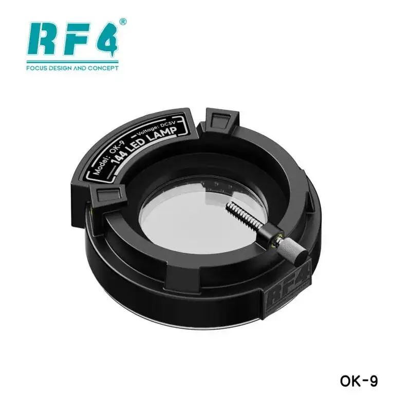 Professional Microscope RF4 LED Ring Lamp With Adjustable Brightness Which Can Clearly Image In Welding Detection And Analysis.