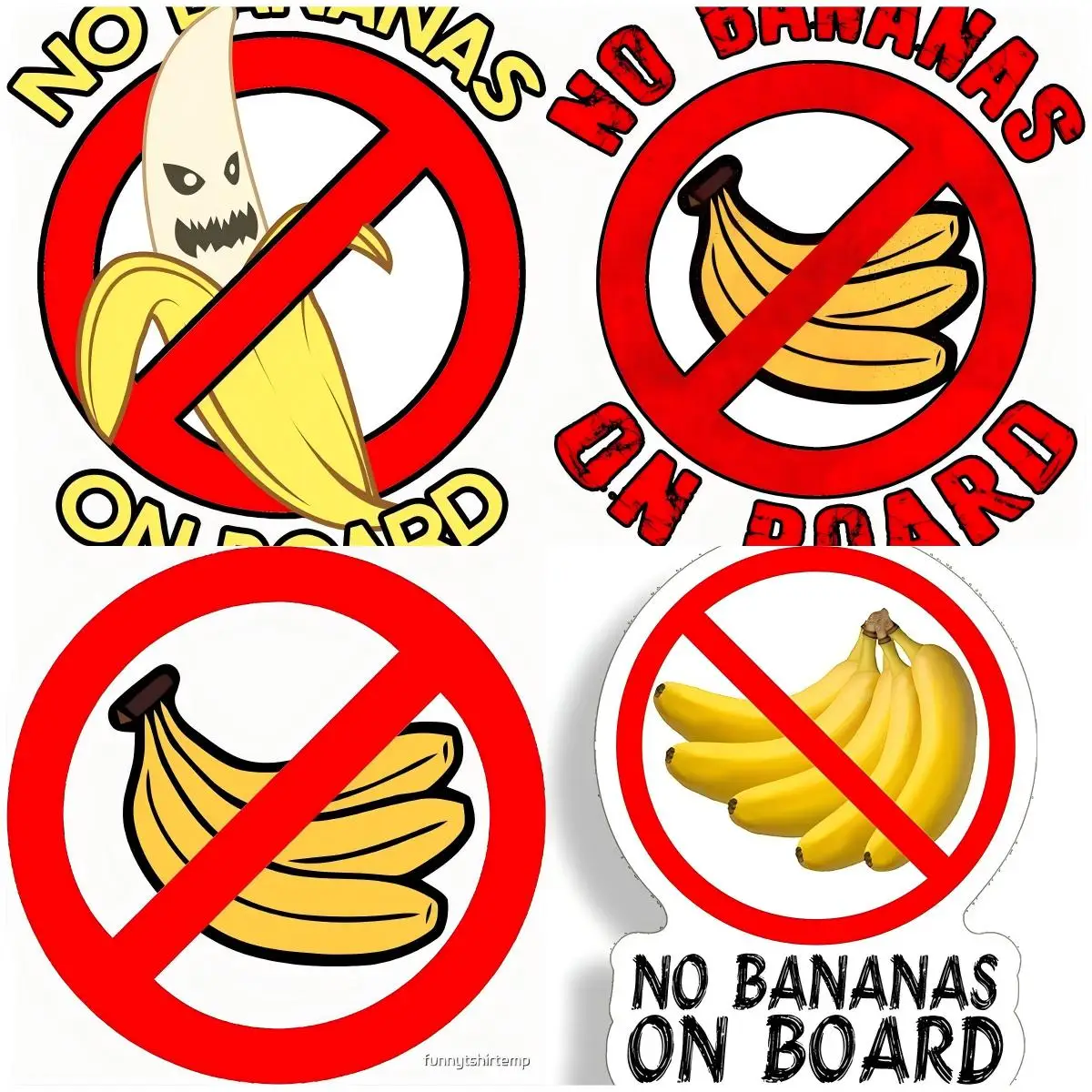 No Banana on Board Sticker Fish Fishing Boat Car Window Bumper Silly Vinyl Decal
No Banana on Board Sticker Fish Fishing Boat Car Window Bumper Silly Vinyl Decal