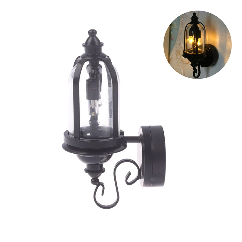 1:12 Dollhouse Miniature Black Wall Light LED Light Wall Lamp Doll Living Room Bedroom Furniture Decor Toy Micro Scene Ornament
1:12 Dollhouse Miniature Black Wall Light LED Light Wall Lamp Doll Living Room Bedroom Furniture Decor Toy Micro Scene Ornament