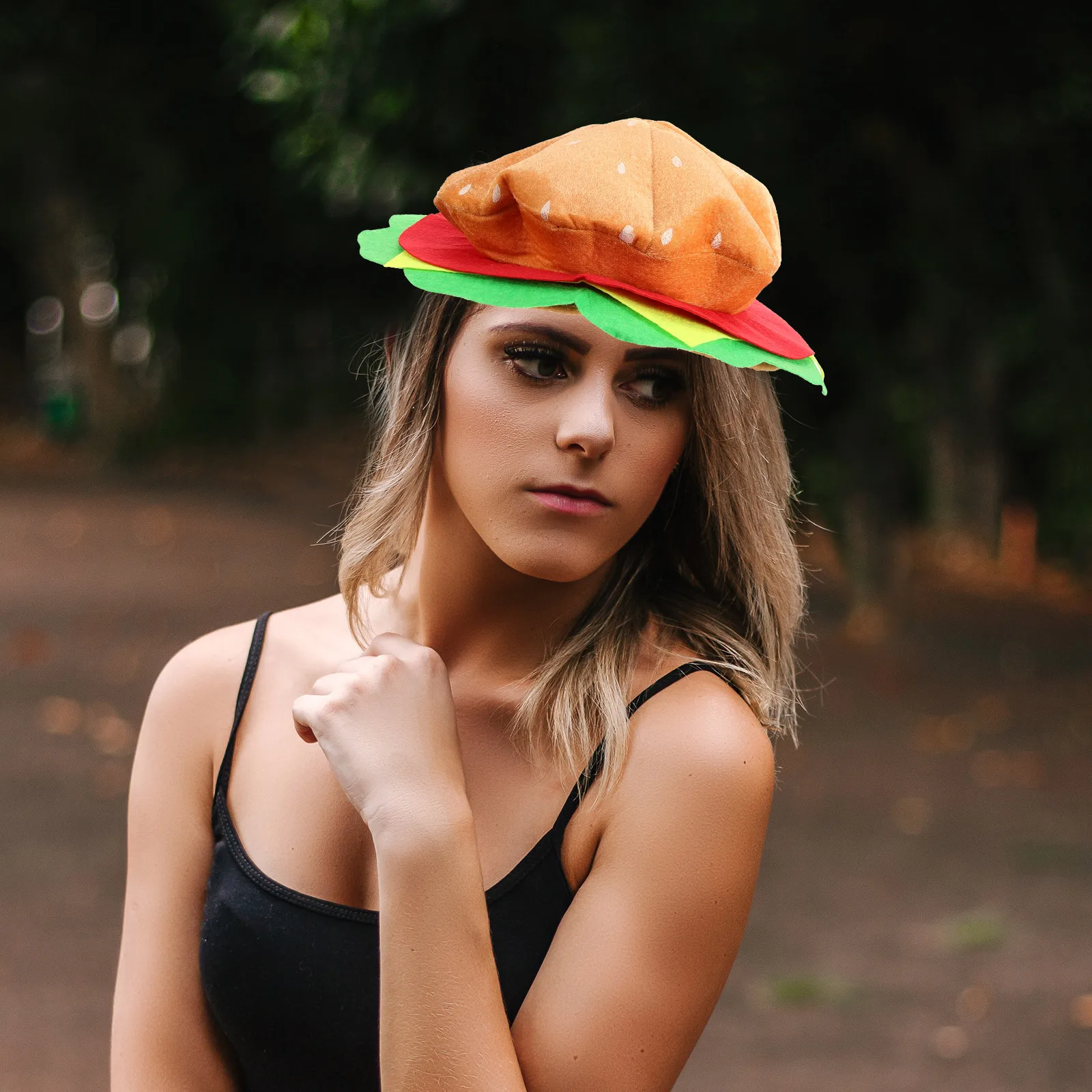 Hamburger Hat Bright Color Stylish Party Balls Celebration Carnival Cosplay Dance Performance Comfortable Lightweight Compact
Hamburger Hat Bright Color Stylish Party Balls Celebration Carnival Cosplay Dance Performance Comfortable Lightweight Compact