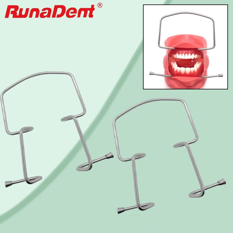 Dental Lip Retractor 2Pc Stainless Steel Dental Cheek Retractor for Implant Surgery Autoclavable Mouth Opener
Dental Lip Retractor 2Pc Stainless Steel Dental Cheek Retractor for Implant Surgery Autoclavable Mouth Opener