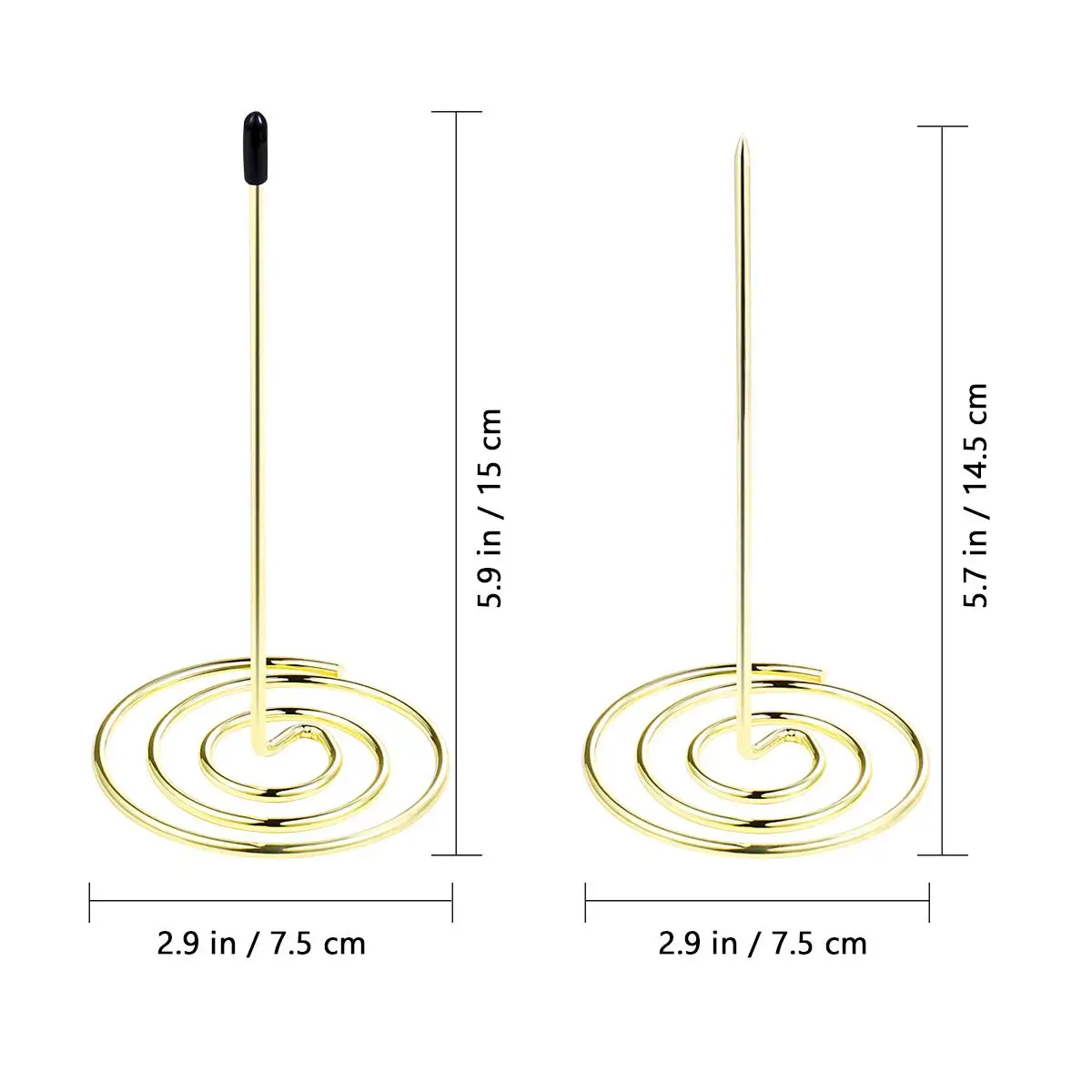 Metal Menu Holder Restaurant Accessory Memo Note Receipt Check Holder Thick Rod Sturdy Base Safe Design Official Tool
Metal Menu Holder Restaurant Accessory Memo Note Receipt Check Holder Thick Rod Sturdy Base Safe Design Official Tool