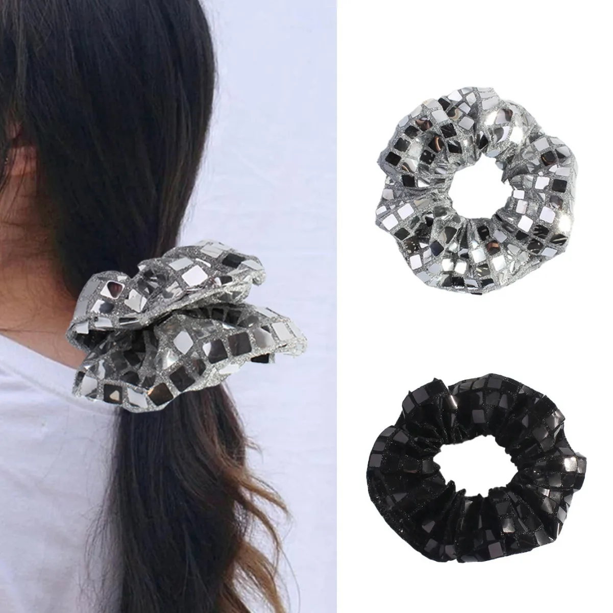Sparkly Bun Net Face Hair Scrunchies for Womens Bun Covers Headdress Ties Ponytail Bun Holders Hair Donut for Performance,Dance
Sparkly Bun Net Face Hair Scrunchies for Womens Bun Covers Headdress Ties Ponytail Bun Holders Hair Donut for Performance,Dance