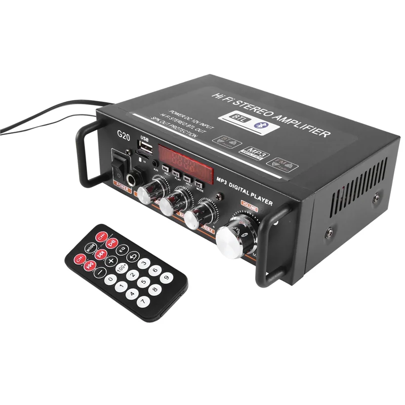 1 PCS G20 Digital Power Amplifier Audio Amplifier Universal Car Supplies EU Plug-T61C
1 PCS G20 Digital Power Amplifier Audio Amplifier Universal Car Supplies EU Plug-T61C