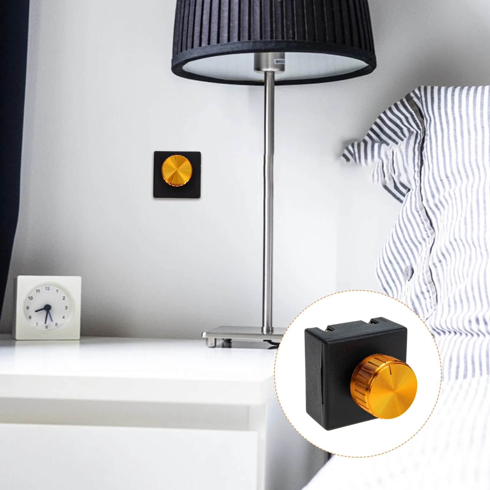 【】Bedside Lamp Control Reliable Knob For Desk Lamp Replacement Table Light Brightness Adjustment
【】Bedside Lamp Control Reliable Knob For Desk Lamp Replacement Table Light Brightness Adjustment