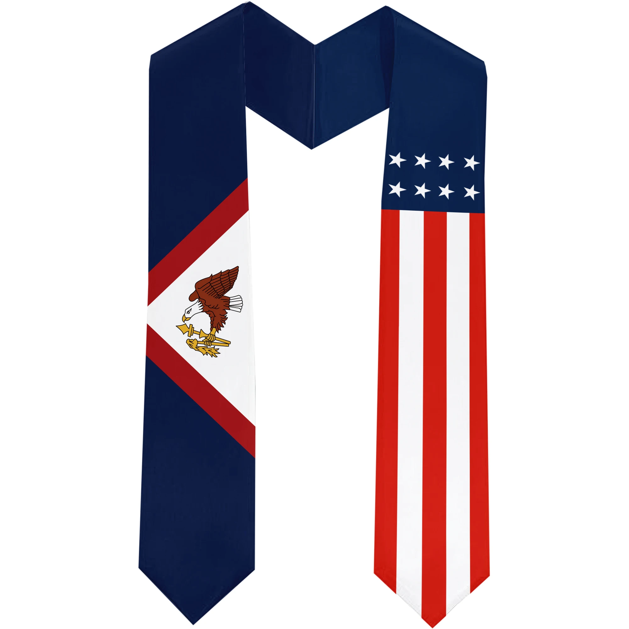 13x180cm USA And American Samoa Flag Graduation Sash Bachelor Gown Accessory Graduation Sash Scarf
13x180cm USA And American Samoa Flag Graduation Sash Bachelor Gown Accessory Graduation Sash Scarf