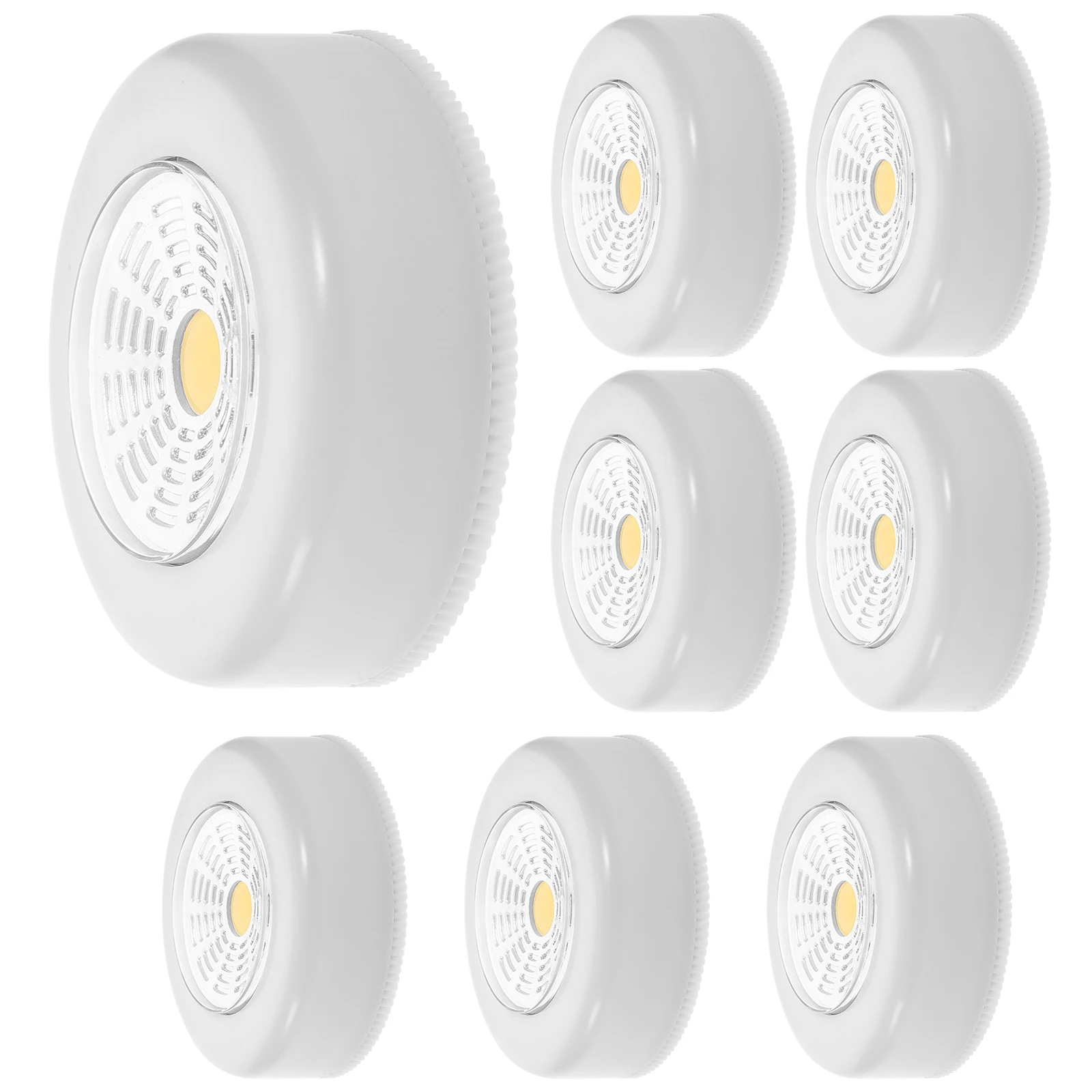 8pcs Touch Button LED Night Lights Wireless Bedside Lamp White Room Operated Sticker Lights Indoor Outdoor
8pcs Touch Button LED Night Lights Wireless Bedside Lamp White Room Operated Sticker Lights Indoor Outdoor