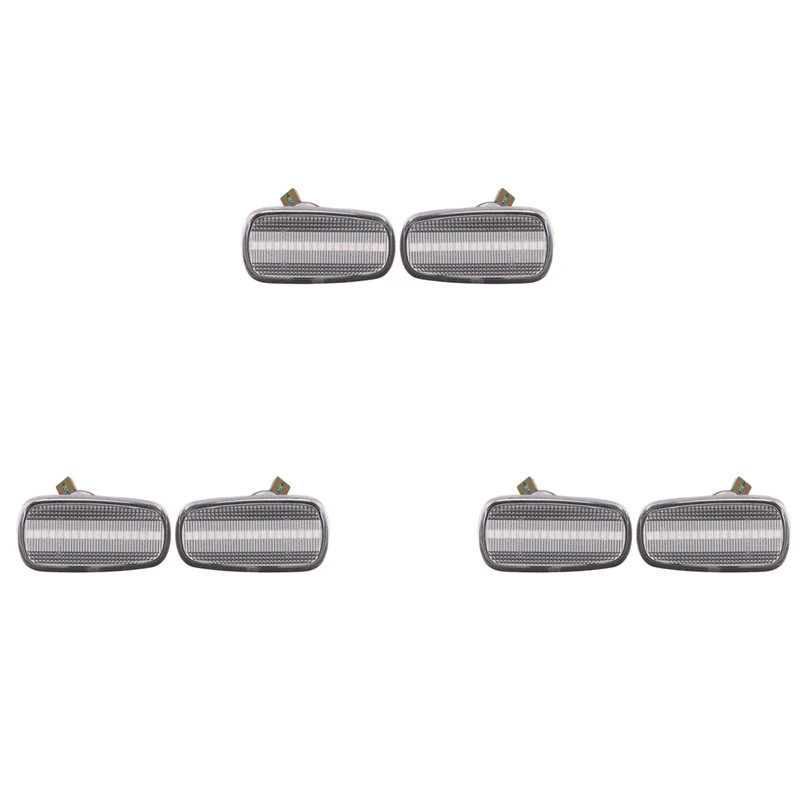 6X Car Dynamic Side Marker Light LED Turn Signal Light For Lexus IS200 300 LS430 Toyota Prius 1999-2005 Clear
6X Car Dynamic Side Marker Light LED Turn Signal Light For Lexus IS200 300 LS430 Toyota Prius 1999-2005 Clear