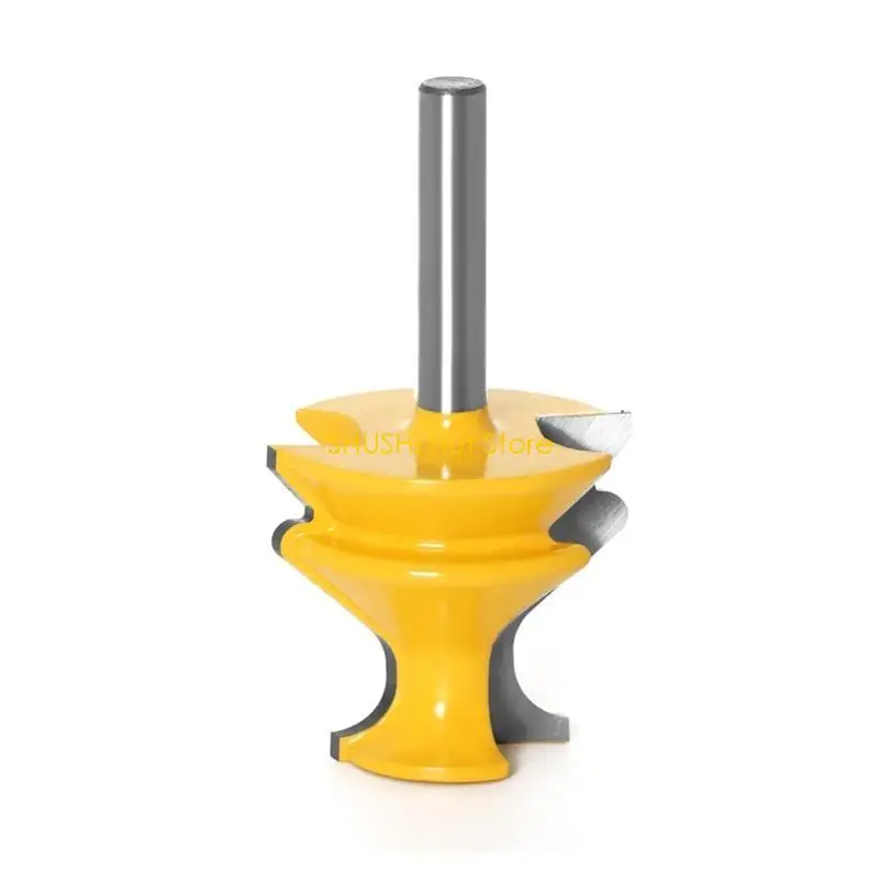 Practical 8mm Shank Router Bit Architectural Molding Milling Cutter Cabinet Line Wood Drilling Tools Alloy Carbon Steel D57B
Practical 8mm Shank Router Bit Architectural Molding Milling Cutter Cabinet Line Wood Drilling Tools Alloy Carbon Steel D57B