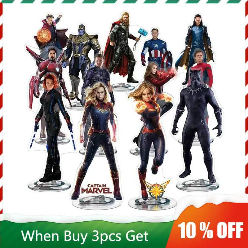 Anime Peripherals Captain Marvel Figure Acrylic Stand Iron Man Figurine Standing Plate Scarlet Witch Decoration Collection Toys
Anime Peripherals Captain Marvel Figure Acrylic Stand Iron Man Figurine Standing Plate Scarlet Witch Decoration Collection Toys