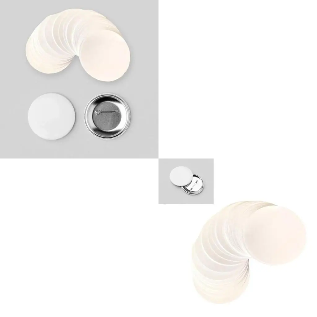 100Sheets Badge Maker Circle Paper White Round Paper Discs For Kid Adult Making Button Badge Pin And Art Craft Project
100Sheets Badge Maker Circle Paper White Round Paper Discs For Kid Adult Making Button Badge Pin And Art Craft Project