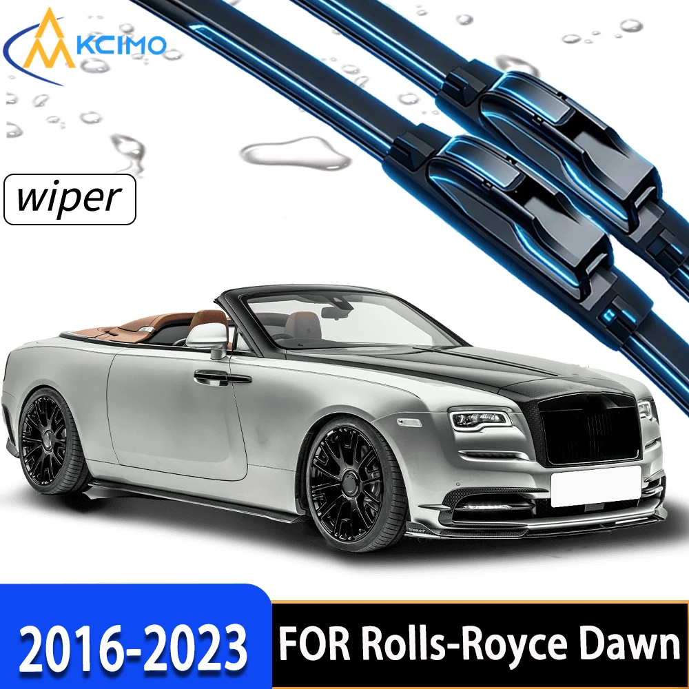 2Pcs Front Windshield Wiper Blades For Rolls-Royce Dawn 2016-2023, Quality Rubber Wipers for Clear Driving View
2Pcs Front Windshield Wiper Blades For Rolls-Royce Dawn 2016-2023, Quality Rubber Wipers for Clear Driving View
