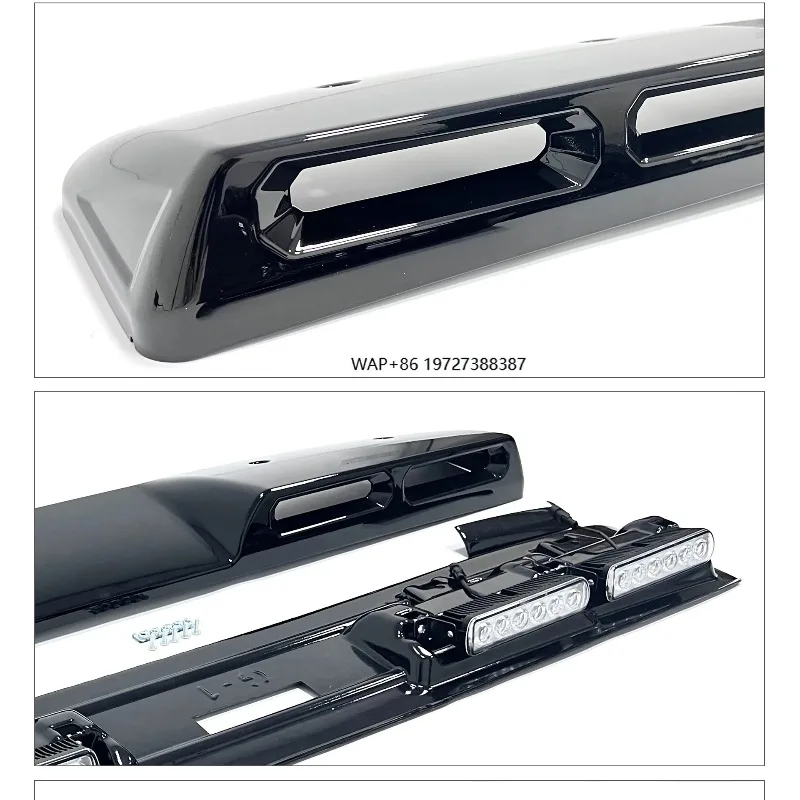 G Class W464 W463a G63 G500 G350D Roof Spoiler for G Class W464 W463a G63 G500 G350D Roof Spoiler with Four LED Light bar
G Class W464 W463a G63 G500 G350D Roof Spoiler for G Class W464 W463a G63 G500 G350D Roof Spoiler with Four LED Light bar
