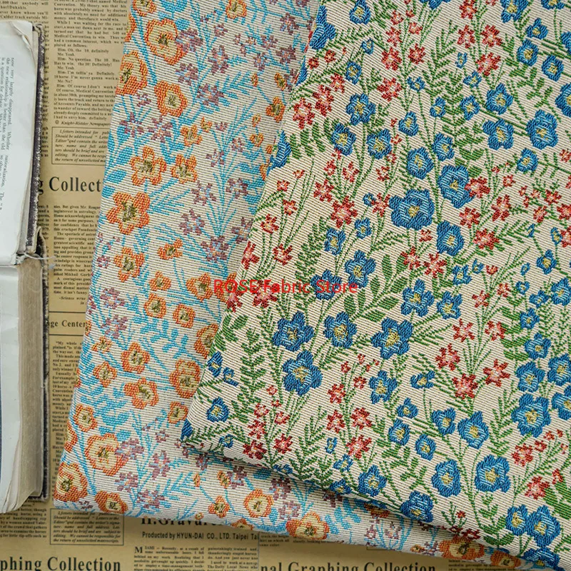 1-метровая картина маслом в пасторальном стиле, текстура, окрашенная пряжа, жаккардовая ткань, женская толстая осенне-зимняя сумка для платья, ткань для самостоятельного изготовления 
1-метровая картина маслом в пасторальном стиле, текстура, окрашенная пряжа, жаккардовая ткань, женская толстая осенне-зимняя сумка для платья, ткань для самостоятельного изготовления