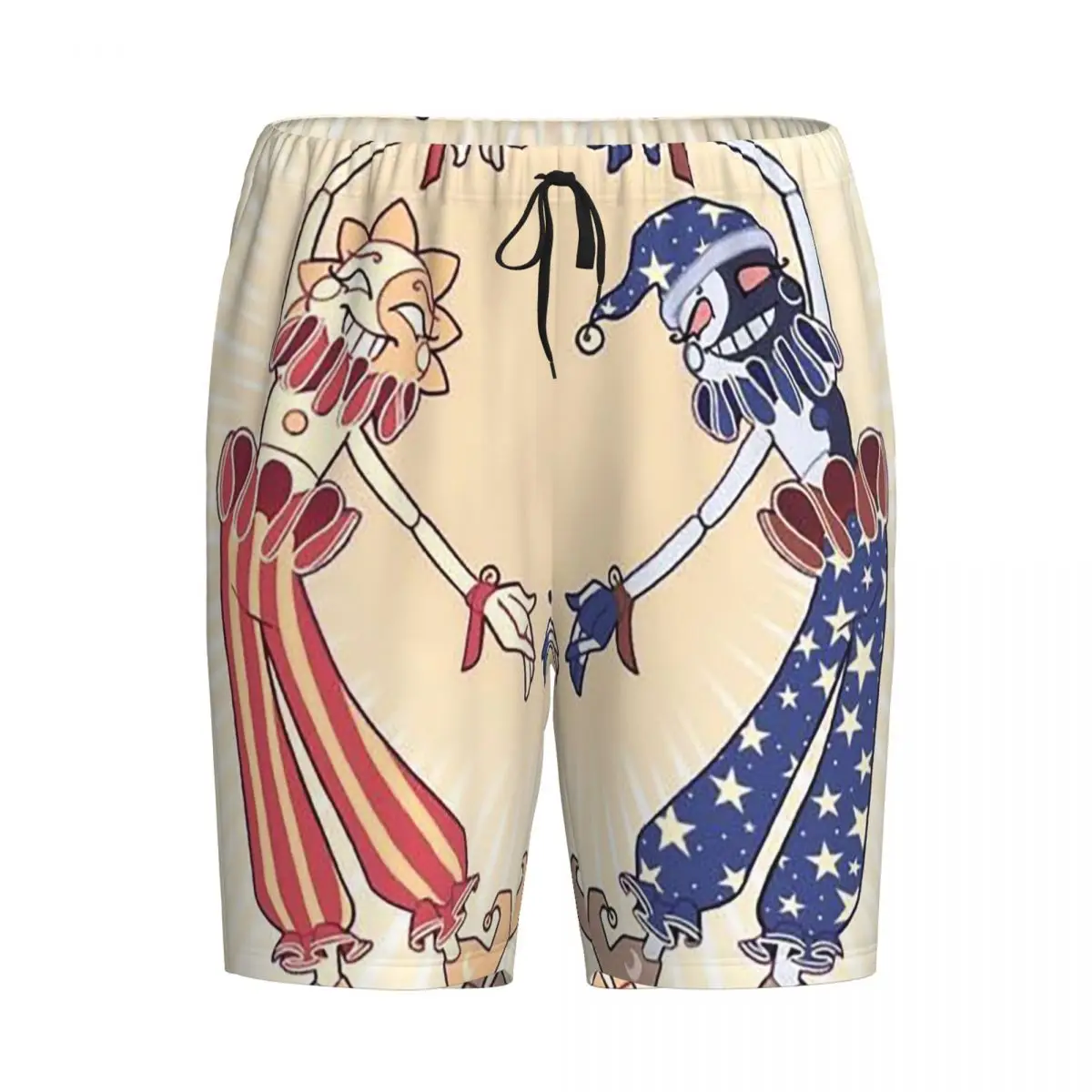 Мужские пижамные шорты Custom Cartoon Sundrop FNAF Moondrop: домашние штаны для сна и отдыха
Мужские пижамные шорты Custom Cartoon Sundrop FNAF Moondrop: домашние штаны для сна и отдыха