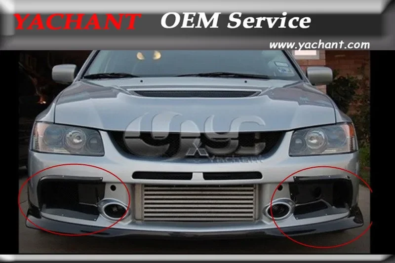 Car-Styling FRP Fiber Glass Oil Clean Guide & Air Duct 2Pcs Fit For 2006-2007 Evolution 9 EVO 9 RA Style Front Bumper Air Ducts
Car-Styling FRP Fiber Glass Oil Clean Guide & Air Duct 2Pcs Fit For 2006-2007 Evolution 9 EVO 9 RA Style Front Bumper Air Ducts