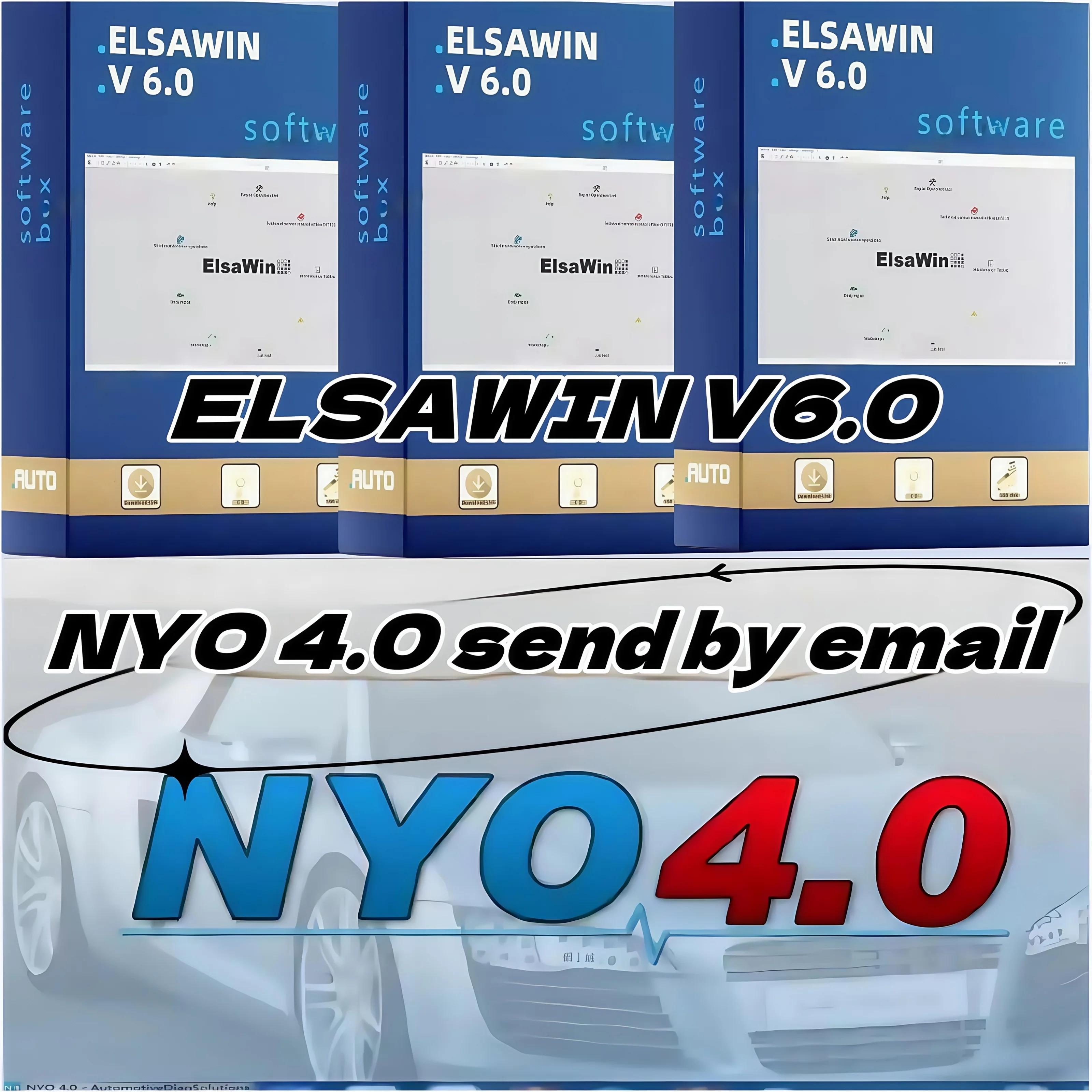 2025 Hottest Auto Software: NYO 4.0 & ElsaWin 6.0: Auto Repair Software for Airbag, Radio, IMMO, VW, Audi, Skoda, Seat
2025 Hottest Auto Software: NYO 4.0 & ElsaWin 6.0: Auto Repair Software for Airbag, Radio, IMMO, VW, Audi, Skoda, Seat