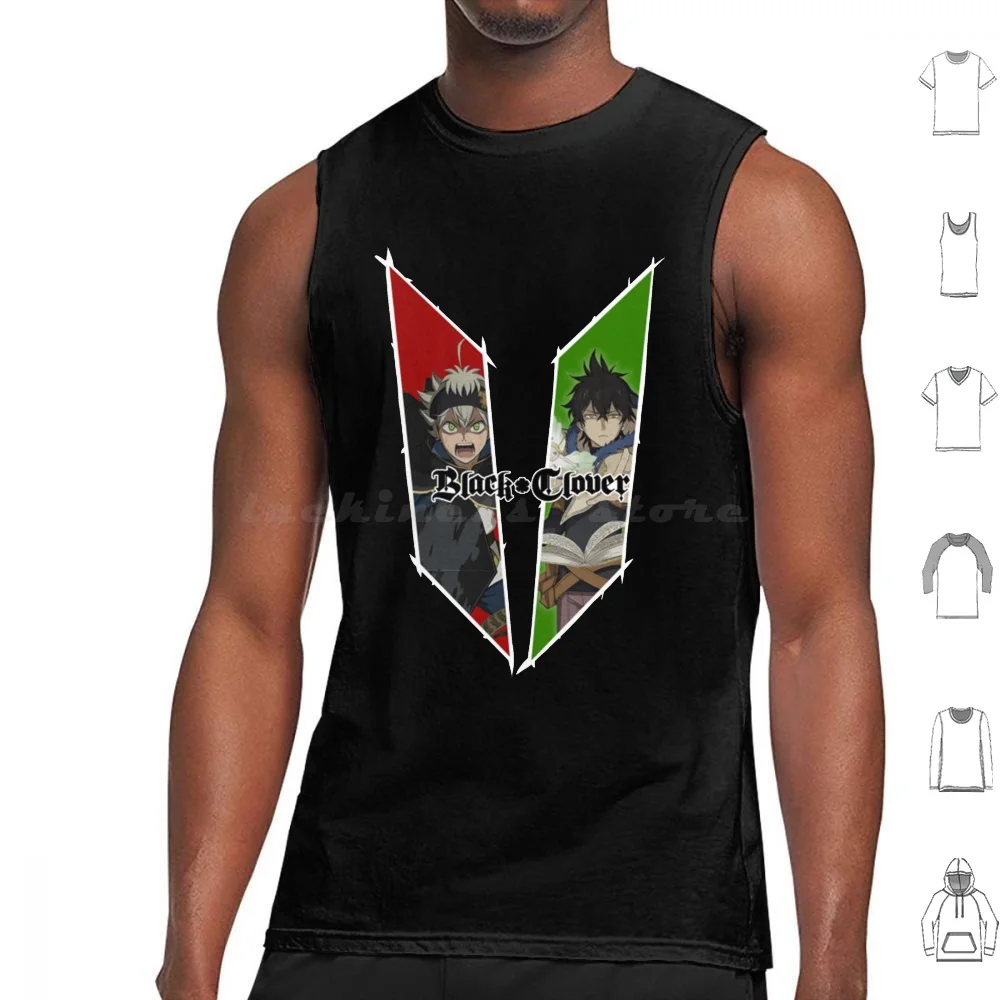 Tank Tops Print Cotton Asta Noelle Silva Yami Sukehiro Yuno Licht Julius Nova Chrono
Tank Tops Print Cotton Asta Noelle Silva Yami Sukehiro Yuno Licht Julius Nova Chrono