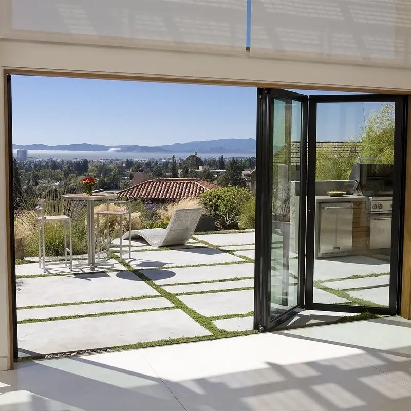 Household Tempered Glass Heavy Duty Folding Door Modern Style Lockable Accordion Folding Doors Durable Windproof Stacking Doors
Household Tempered Glass Heavy Duty Folding Door Modern Style Lockable Accordion Folding Doors Durable Windproof Stacking Doors