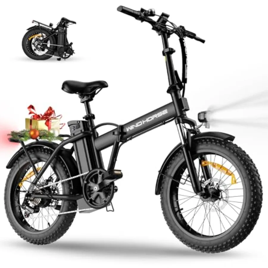 Foldable electric bike for urban commuting and light off-road use aluminum alloy frame matte black finish 983W motor with 40-70
Foldable electric bike for urban commuting and light off-road use aluminum alloy frame matte black finish 983W motor with 40-70