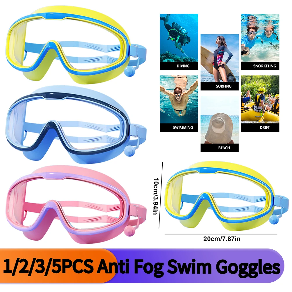 1-5 шт. очки для плавания, противотуманные очки для плавания с берушами, защита от ультрафиолета, очки для плавания, спортивные очки для плавания для мальчиков и девочек
1-5 шт. очки для плавания, противотуманные очки для плавания с берушами, защита от ультрафиолета, очки для плавания, спортивные очки для плавания для мальчиков и девочек