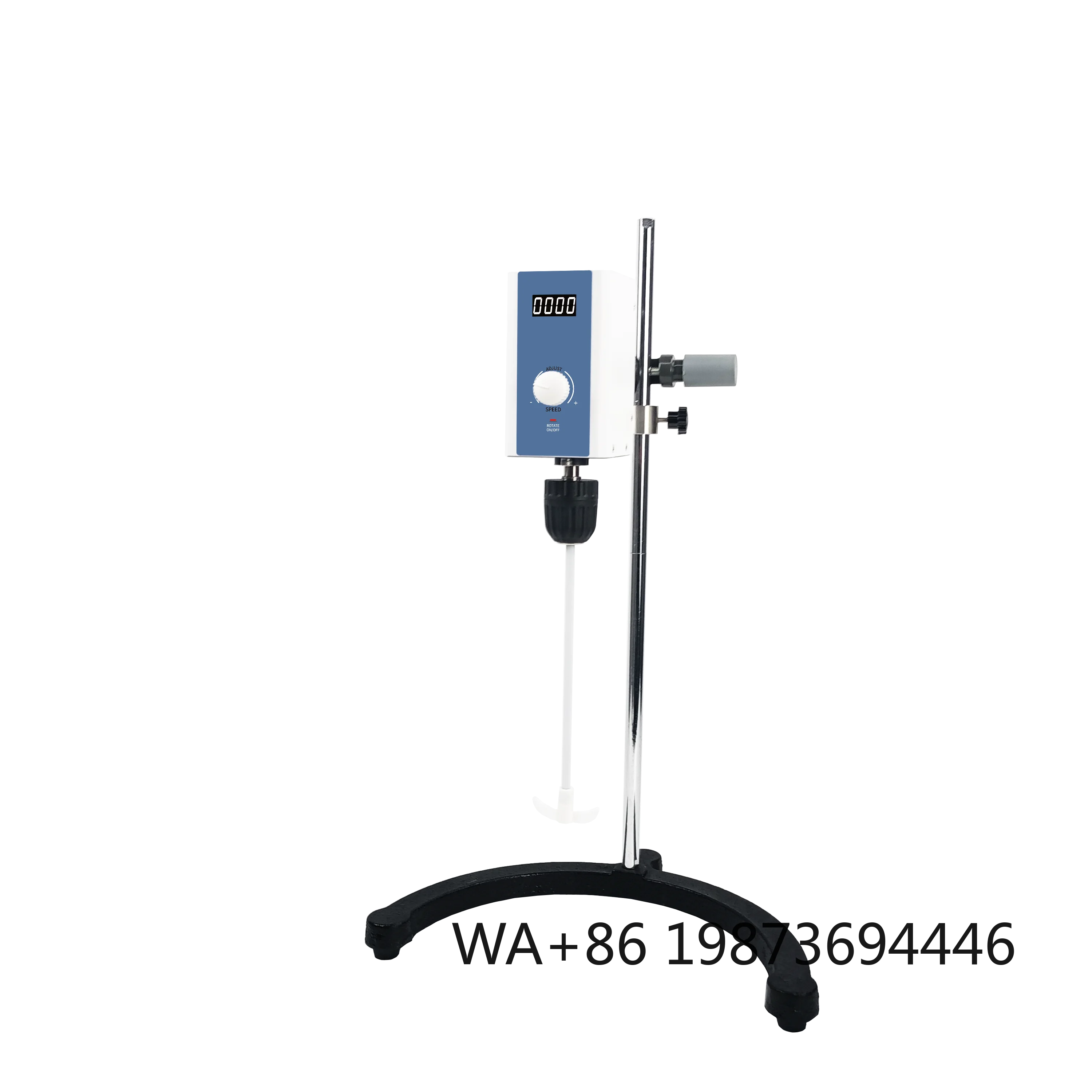 Customized 10L ABS Mixing Stirrer, Brushless DC Motor LED Display Lab Electric Mixer