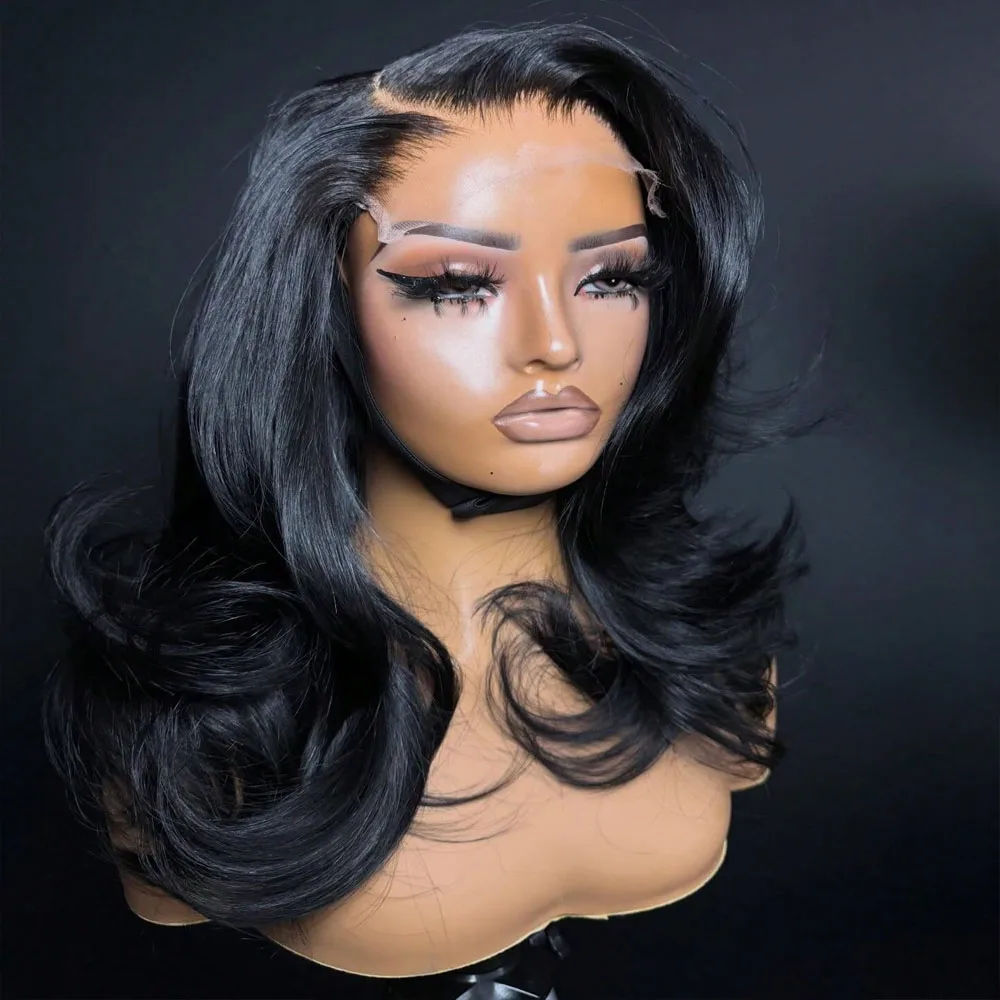13x6 Body Wave Transparent Lace Front Wigs Human Hair Pre Plucked 250 Density 13x4 HD Lace Frontal 15A 5x5 Lace Wigs With Baby Hair For Women
13x6 Body Wave Transparent Lace Front Wigs Human Hair Pre Plucked 250 Density 13x4 HD Lace Frontal 15A 5x5 Lace Wigs With Baby Hair For Women