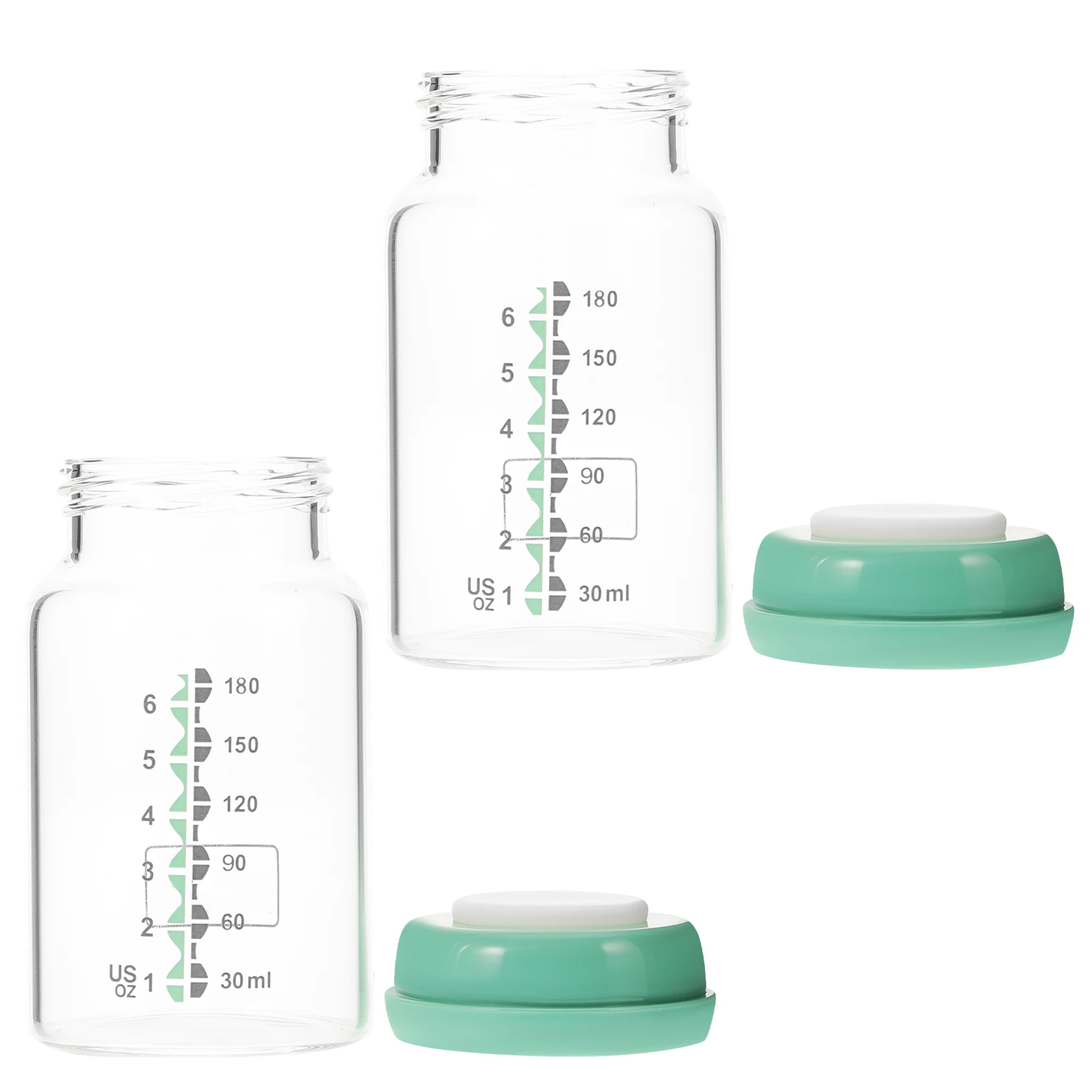 2pcs Wide Mouth Baby Bottle Glass Milk Storage Container Storage Bottle Baby Milk Container Safe Practical Transparent
2pcs Wide Mouth Baby Bottle Glass Milk Storage Container Storage Bottle Baby Milk Container Safe Practical Transparent