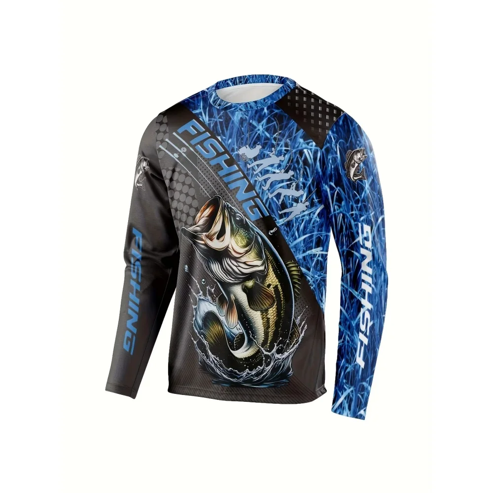 Mens Fishing Shirt Long Sleeve T-Shirt Camping Outdoor Men T-Shirt Summer Loose Fishing Graphic Sports T-Shirts for Men Clothing
Mens Fishing Shirt Long Sleeve T-Shirt Camping Outdoor Men T-Shirt Summer Loose Fishing Graphic Sports T-Shirts for Men Clothing