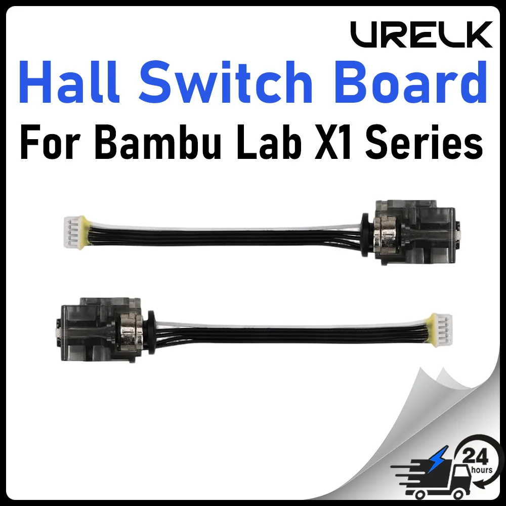 For Bambulab X1/X1C Extruder Filament Sensor Hall Switch Assembly for Bambu Lab X1 Series 3D Printer Extruder Replacement Parts
For Bambulab X1/X1C Extruder Filament Sensor Hall Switch Assembly for Bambu Lab X1 Series 3D Printer Extruder Replacement Parts