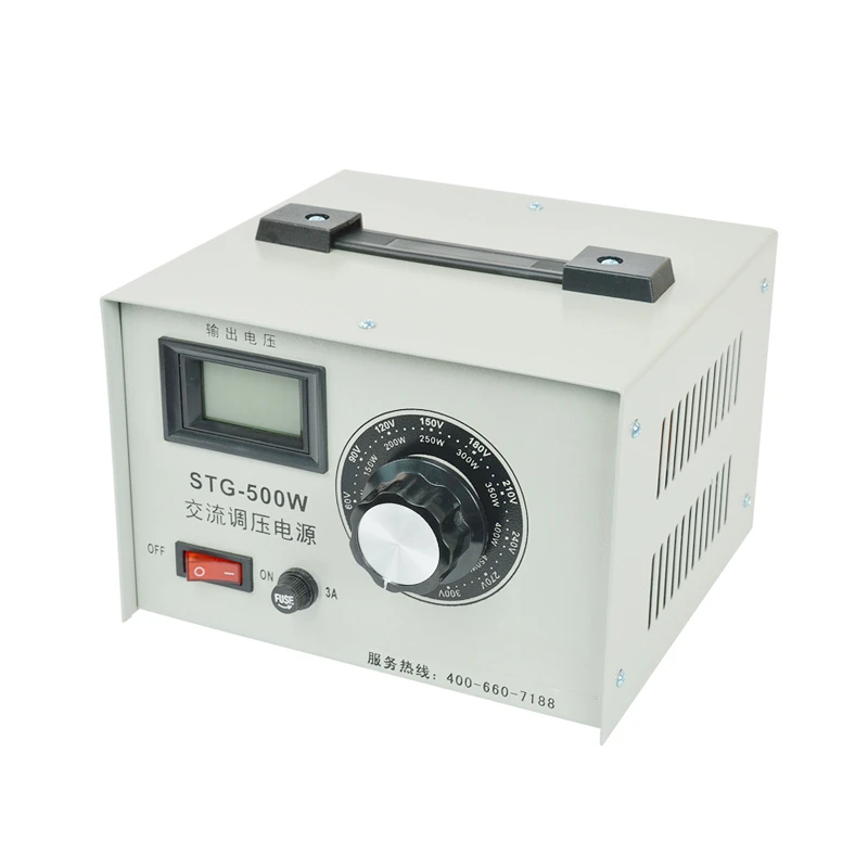 single-phase AC voltage regulator pure copper coil household contact 220V adjustable power supply
single-phase AC voltage regulator pure copper coil household contact 220V adjustable power supply