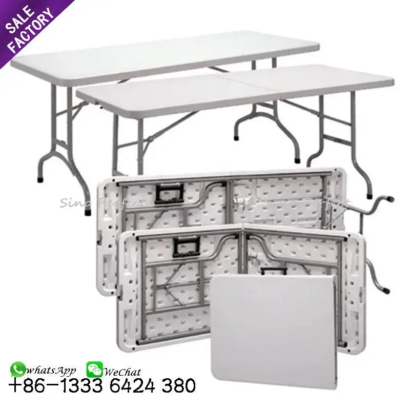 Cheap Price Space Saving Furniture Picnic Camping Rectangle Plastic Folding 8 Ft Banquet Table
Cheap Price Space Saving Furniture Picnic Camping Rectangle Plastic Folding 8 Ft Banquet Table