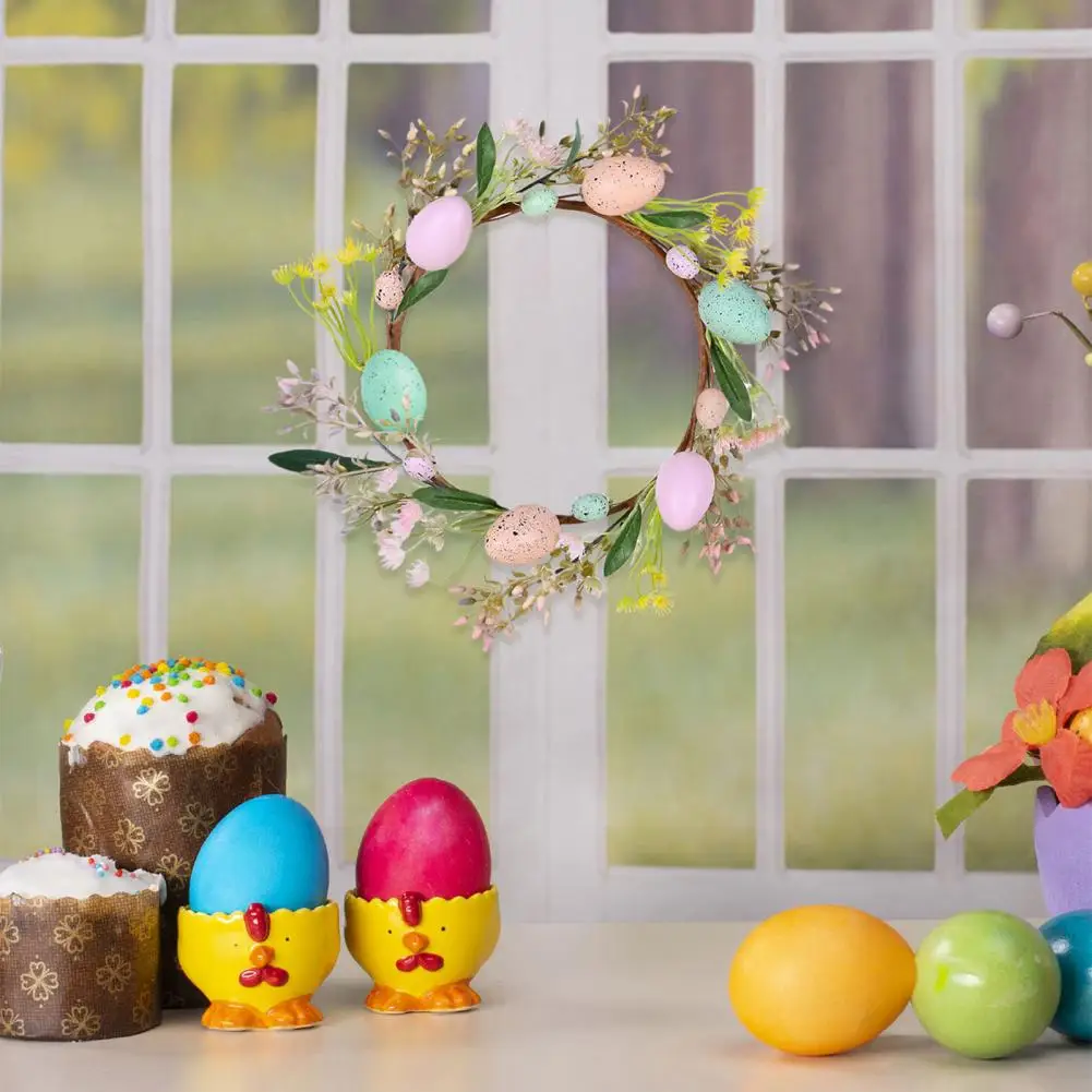 Plastic Easter Eggs Garland Easter Garland with Artificial Eggs Lamb Ears Leaves Spring Vine Garland for Mantel Fireplace Wall
Plastic Easter Eggs Garland Easter Garland with Artificial Eggs Lamb Ears Leaves Spring Vine Garland for Mantel Fireplace Wall