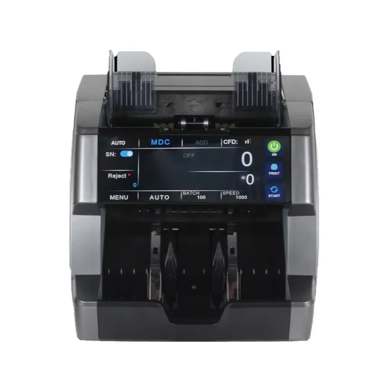 Latest Popular Money Counter Bill Notes Counter Financial Equipment Multi Currency Counting Machine 800-1200 Pcs/Min
Latest Popular Money Counter Bill Notes Counter Financial Equipment Multi Currency Counting Machine 800-1200 Pcs/Min
