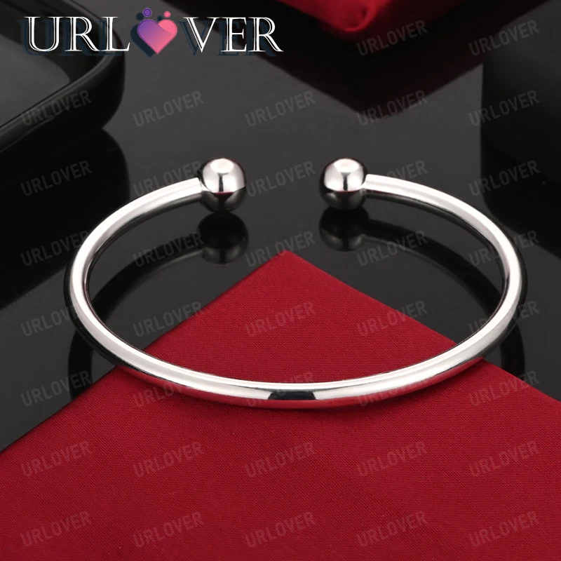 Hot Classics Fine Accessories 4mm 925 Silver Bangle Women Charm Engagement Wedding Party Sterling Silver Jewelry Christmas Gift
Hot Classics Fine Accessories 4mm 925 Silver Bangle Women Charm Engagement Wedding Party Sterling Silver Jewelry Christmas Gift