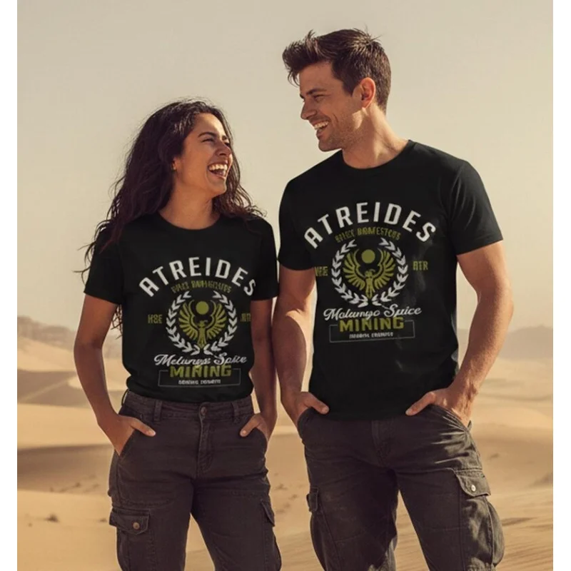 Atreides Spice Mining 0408 DUNE Sic fi fan Gift t shirt 100% cotton printed tee Short-sleeve Graphic clothes All size Tops S-6XL
Atreides Spice Mining 0408 DUNE Sic fi fan Gift t shirt 100% cotton printed tee Short-sleeve Graphic clothes All size Tops S-6XL