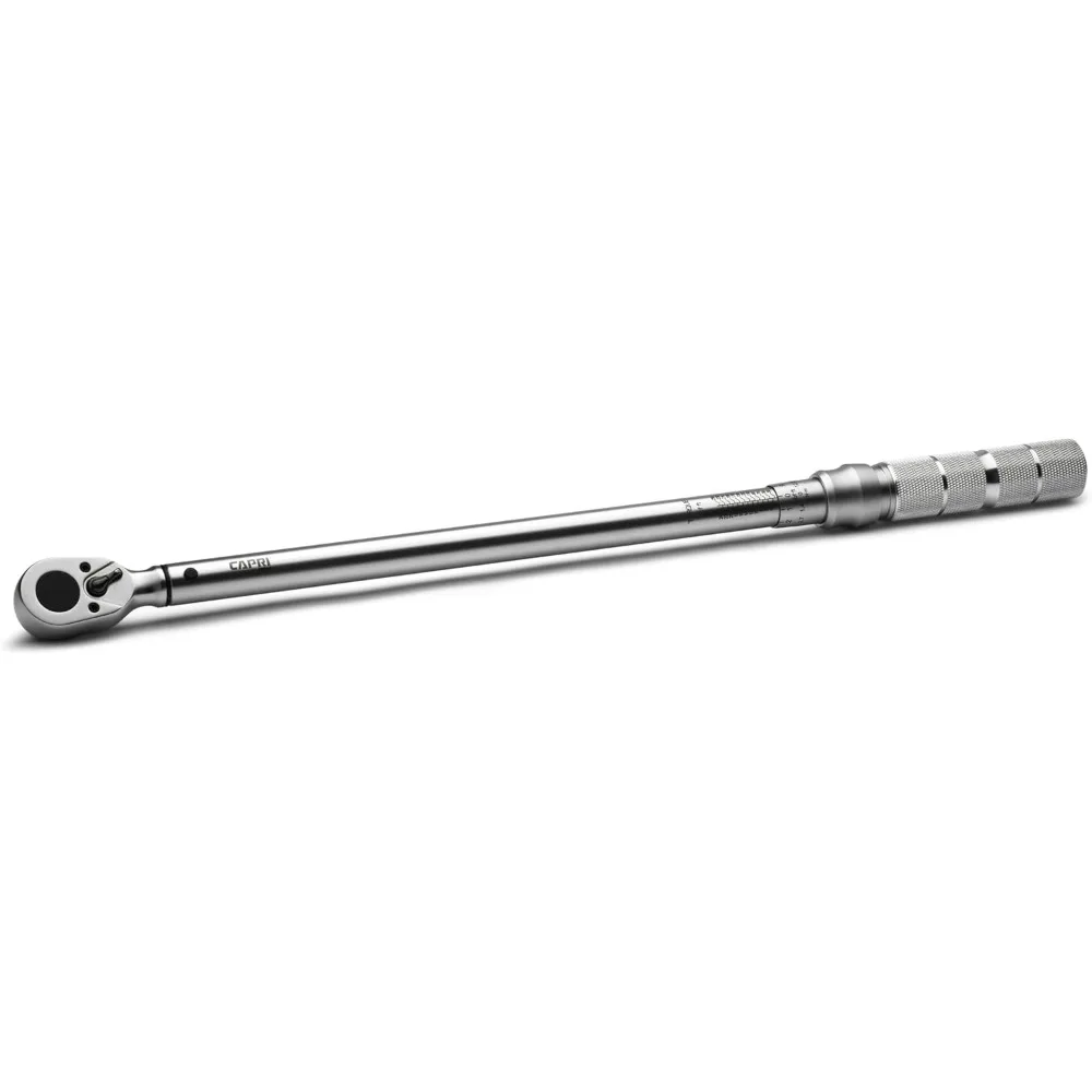 31202-250FL 30-250 Foot Pound Industrial Torque Wrench, 1/2" Drive, Matte Chrome
31202-250FL 30-250 Foot Pound Industrial Torque Wrench, 1/2" Drive, Matte Chrome