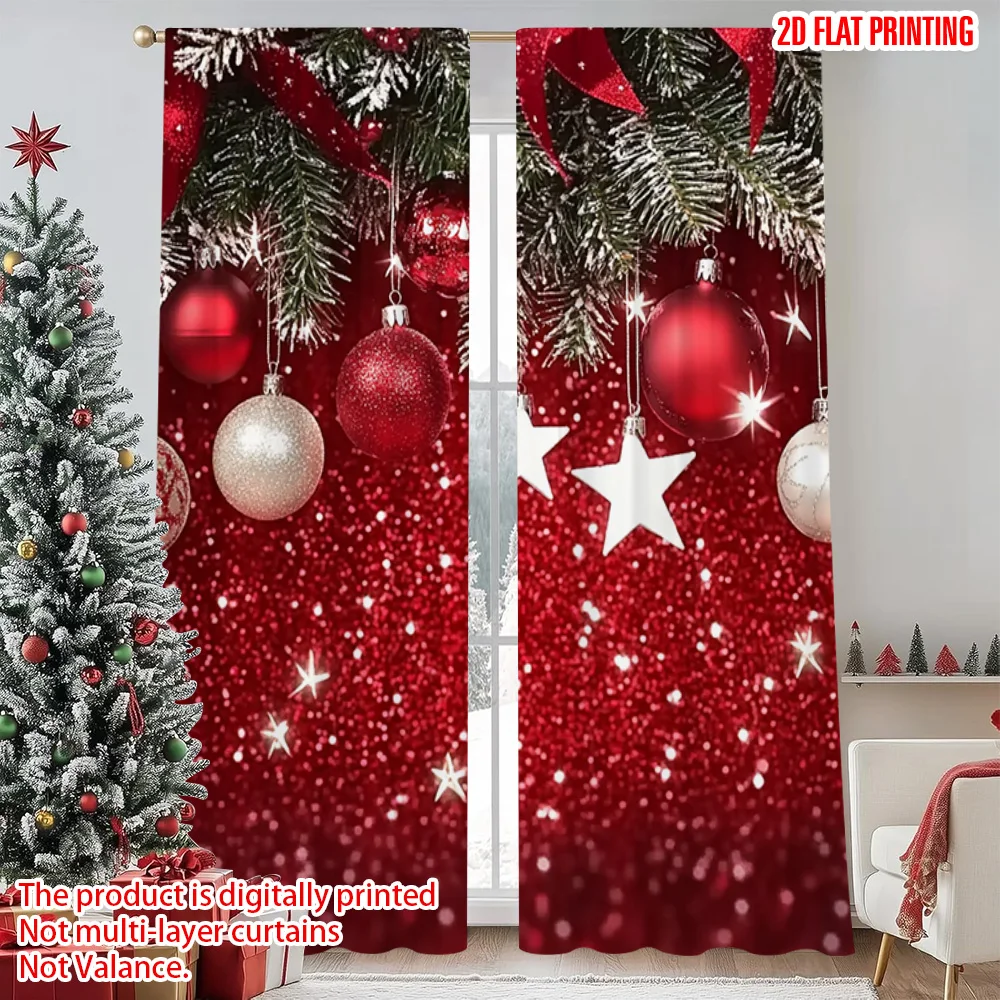 2pcs 2D flat printing Christmas Scene Curtain Christmas 21 Versatile Fabric Without Electricity Festive Wall Decor Use for
2pcs 2D flat printing Christmas Scene Curtain Christmas 21 Versatile Fabric Without Electricity Festive Wall Decor Use for