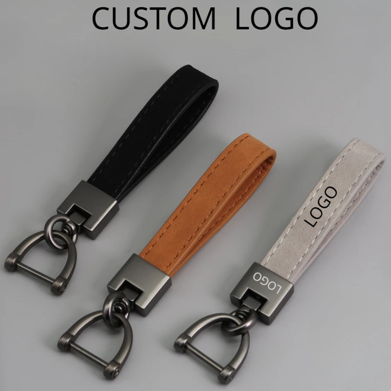 Customized Cowhide Leather Keychain for Men and Women Retro Vintage Personal Car Logo Key Chain Laser Engrave Metal Keyring Gift
Customized Cowhide Leather Keychain for Men and Women Retro Vintage Personal Car Logo Key Chain Laser Engrave Metal Keyring Gift