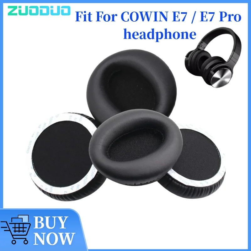 ZUODUO Replacement Earpads for COWIN E7 / E7 Pro Earmuffs Ultra-soft Sponge Cushion Cover Headphone
ZUODUO Replacement Earpads for COWIN E7 / E7 Pro Earmuffs Ultra-soft Sponge Cushion Cover Headphone