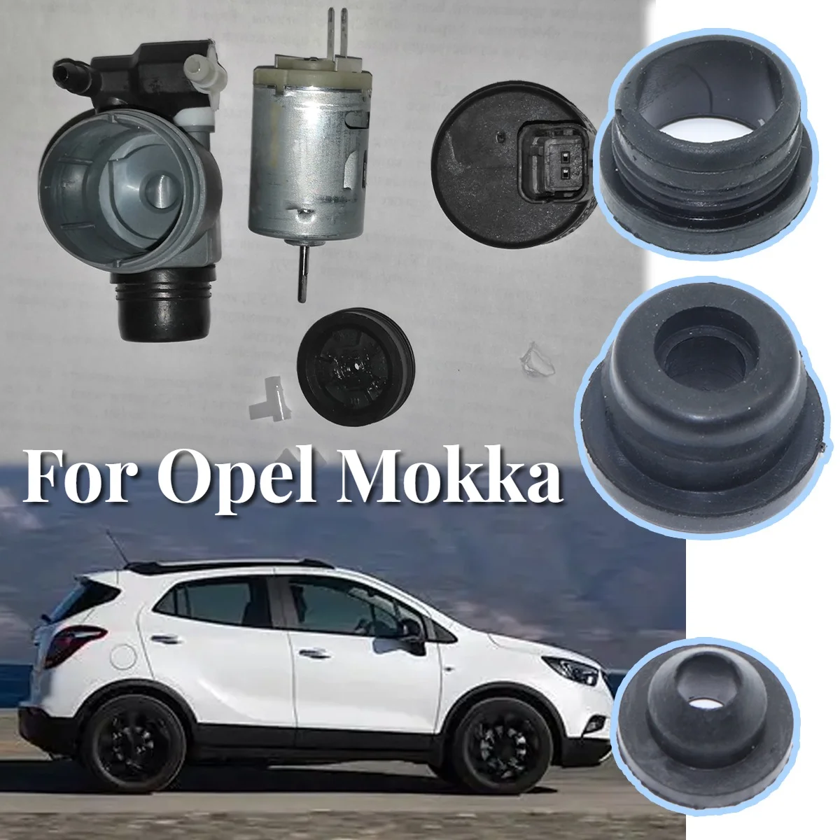 3pcs For Opel Mokka Washer Pump Grommets Windscreen Windshield Headlight Rubber Seal Gasket Reservoir Water Bottle Replacement
3pcs For Opel Mokka Washer Pump Grommets Windscreen Windshield Headlight Rubber Seal Gasket Reservoir Water Bottle Replacement