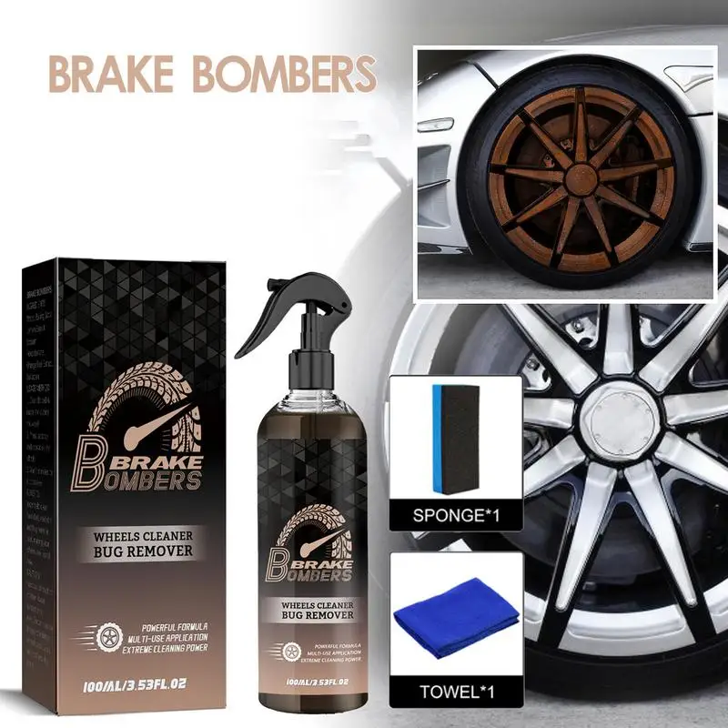 Protect Wheels And Brake Discs From Iron Dust Rim Rust Remover Car Wheel Cleaner Spray Metal Surface Defender For Auto Rim Rust
Protect Wheels And Brake Discs From Iron Dust Rim Rust Remover Car Wheel Cleaner Spray Metal Surface Defender For Auto Rim Rust